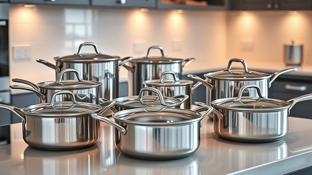 top stainless steel cookware sets
