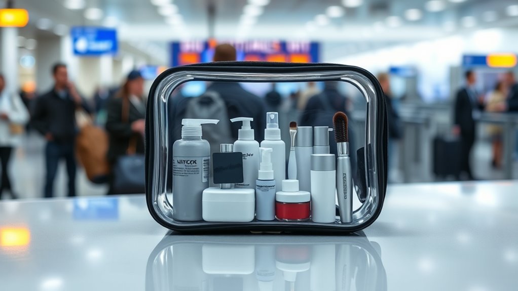 top tsa approved travel toiletry kits