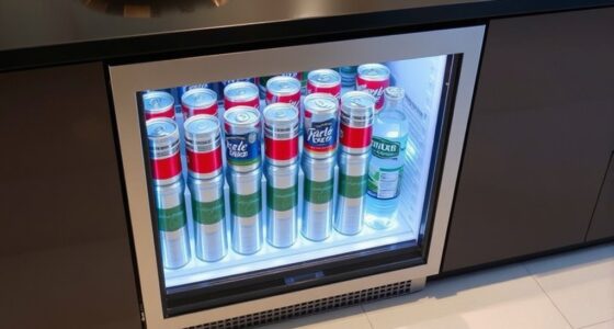 top under counter drink refrigerators
