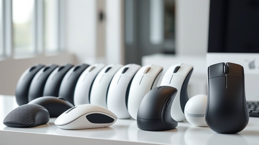 top vertical mice for pain