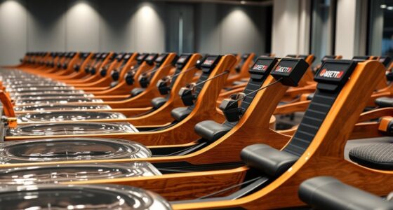 top water rowing machines