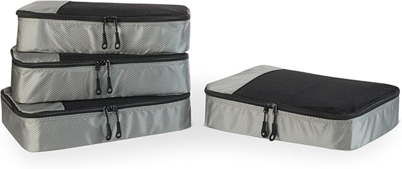 travel organization packing cubes