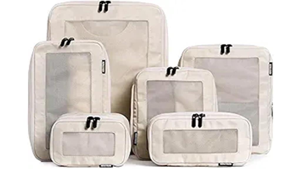 travel packing compression cubes