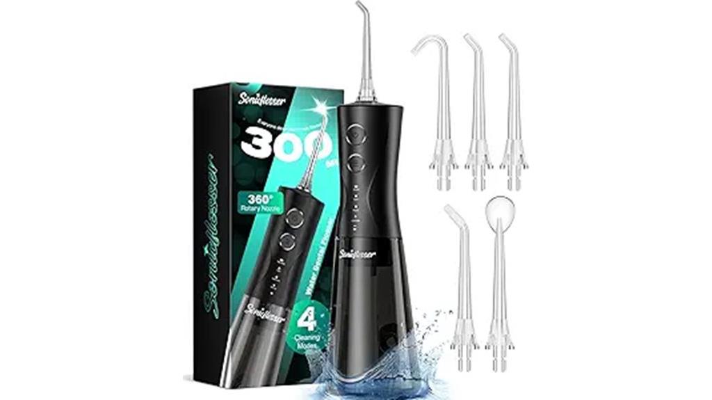 travel rechargeable oral flosser