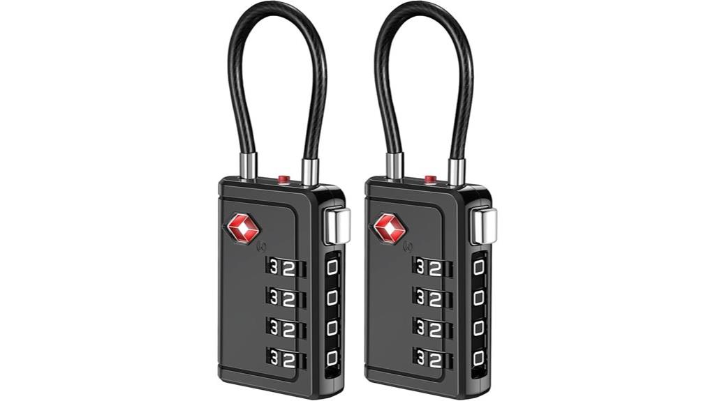 tsa approved travel locks
