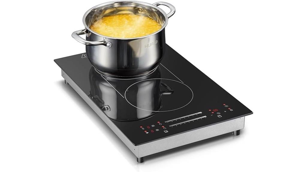 two burner 1800w cooktop