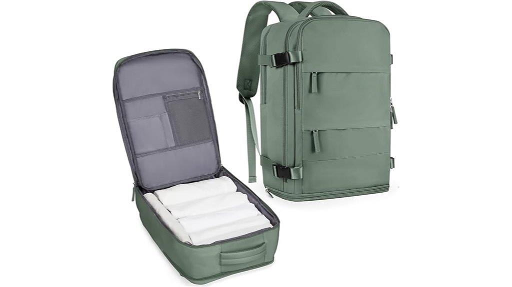 unisex travel backpack design