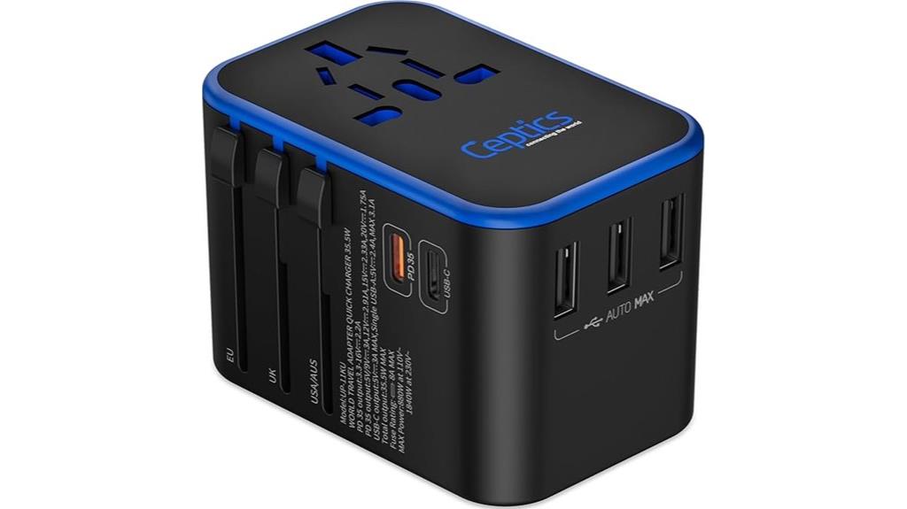 universal 35w travel adapter