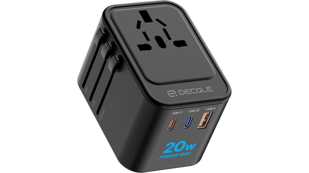 universal charging with usb ports