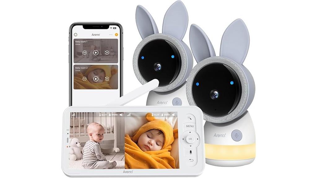 upgraded baby monitor cameras