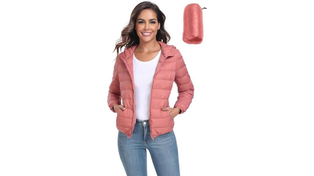 valennia women s hooded down coat