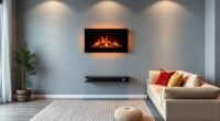 vented free apartment fireplaces