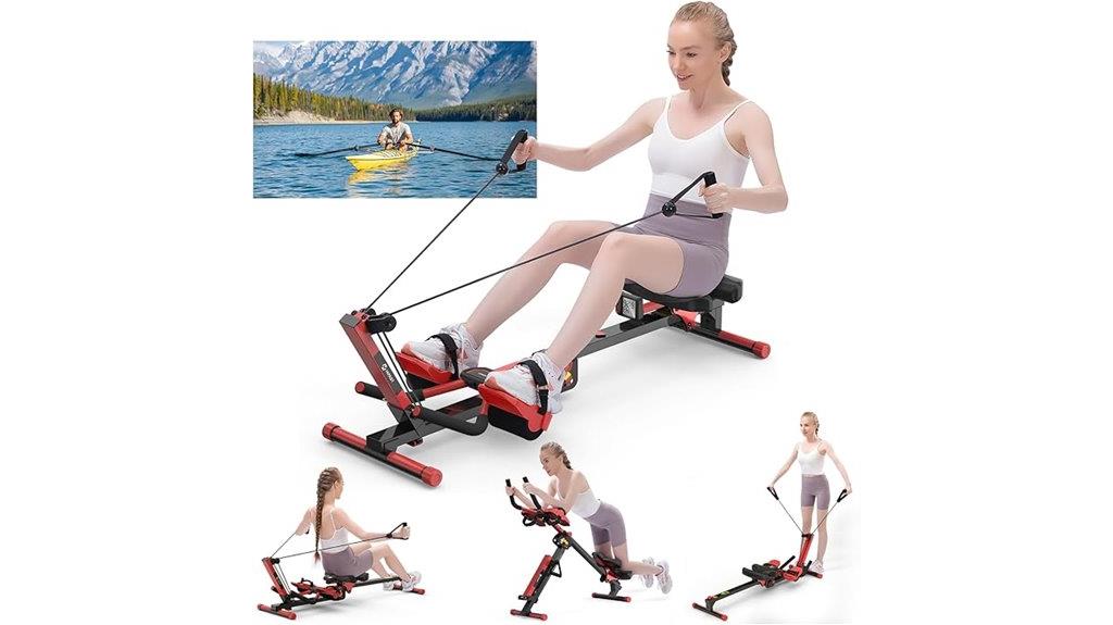 versatile rowing machine features