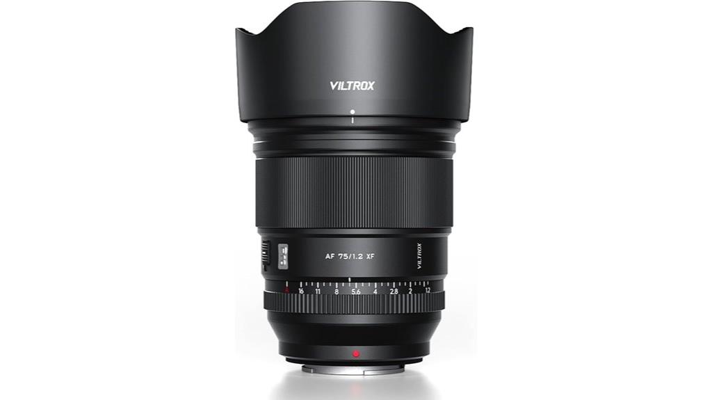 viltrox 75mm f 1 2 fuji