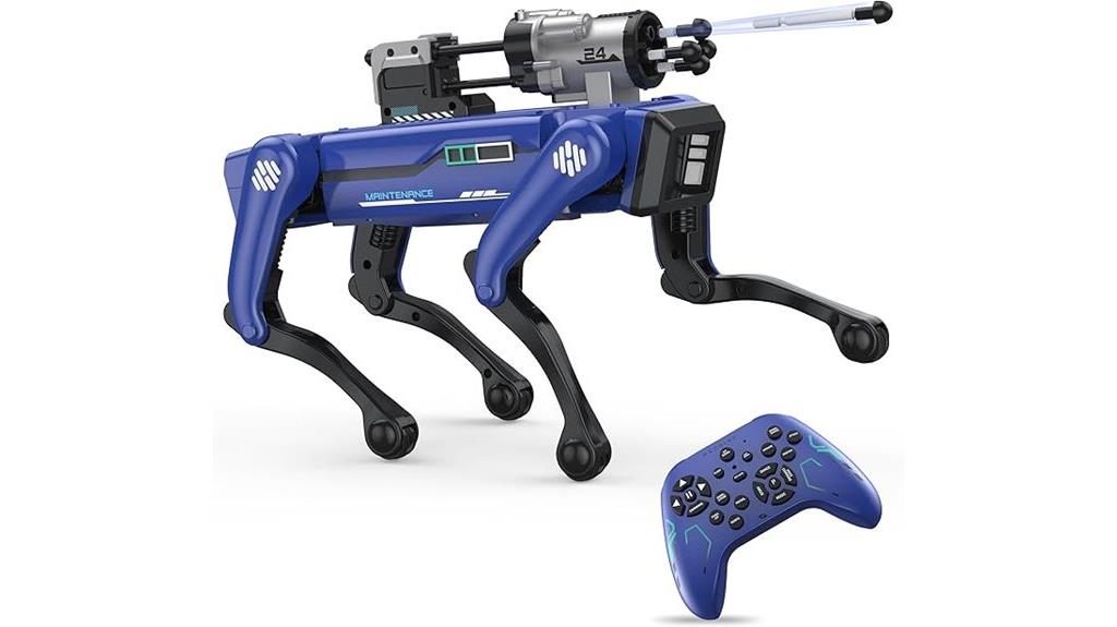 voice controlled programmable robotic dog