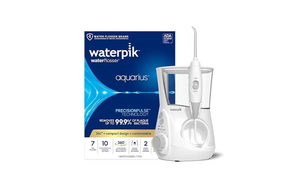 waterpik aquarius dental flosser