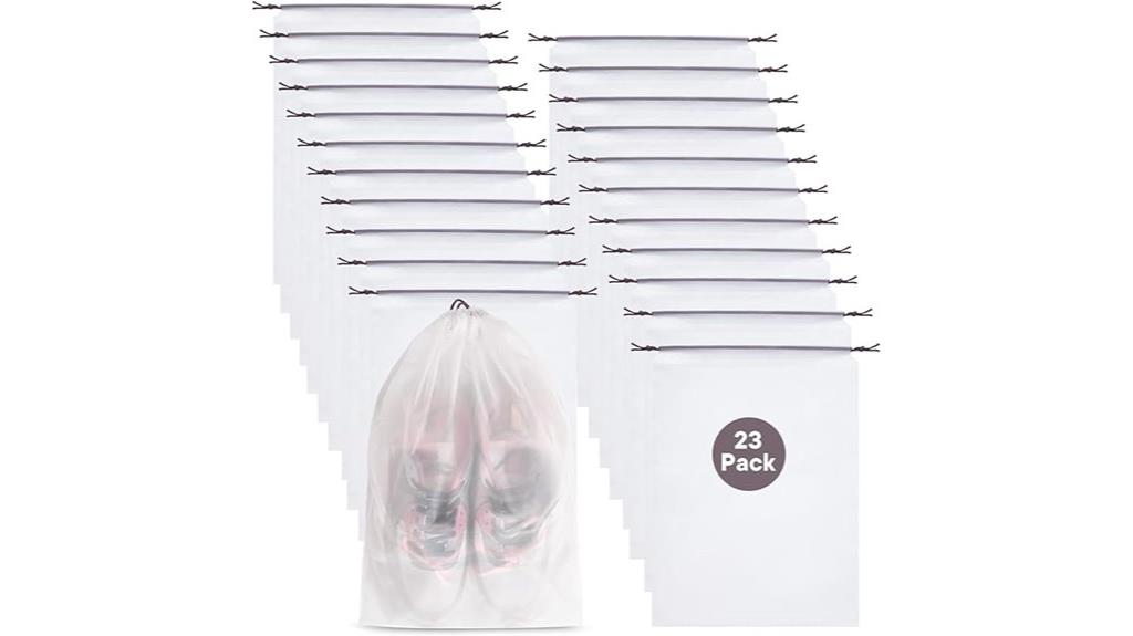 waterproof shoe storage bags