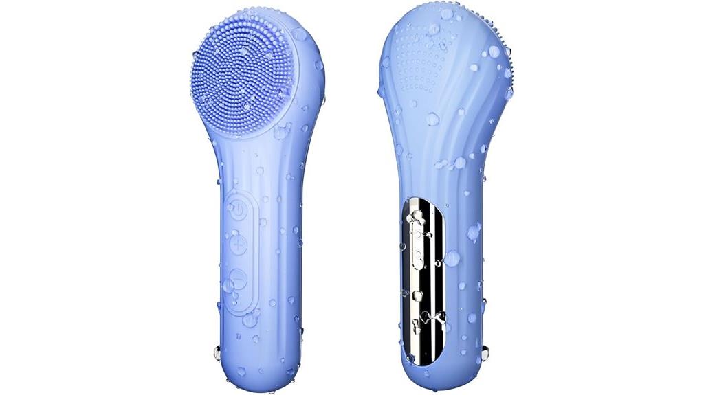 waterproof silicone facial cleansing