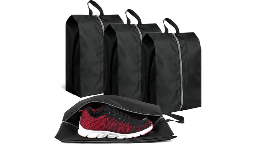 waterproof travel shoe organizer