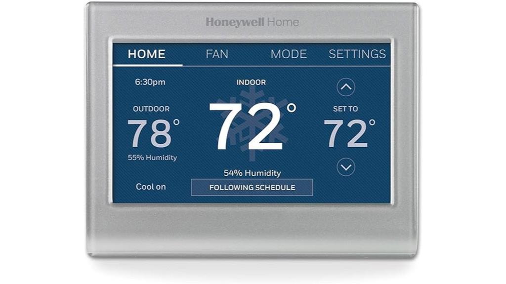 wi fi smart color thermostat