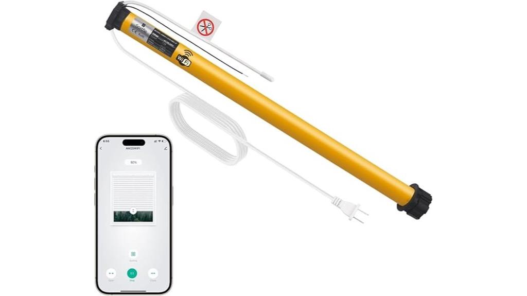 wifi controlled roller shade motor