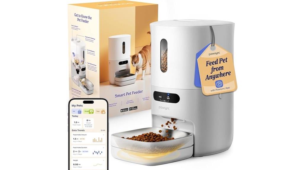 wifi smart pet feeder
