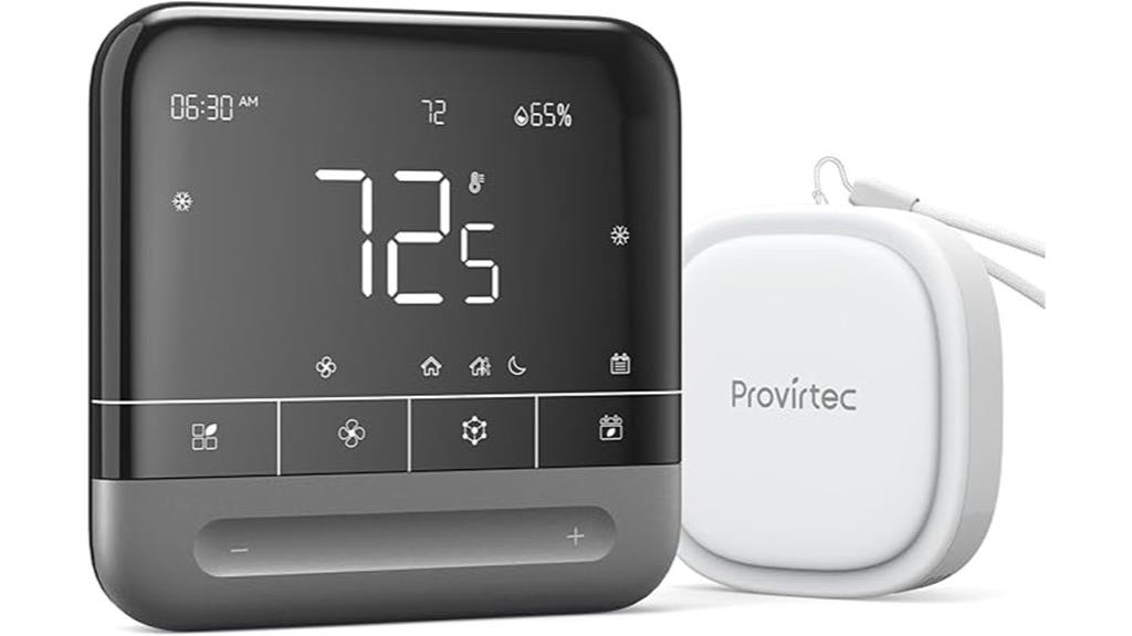 wifi touch screen thermostat