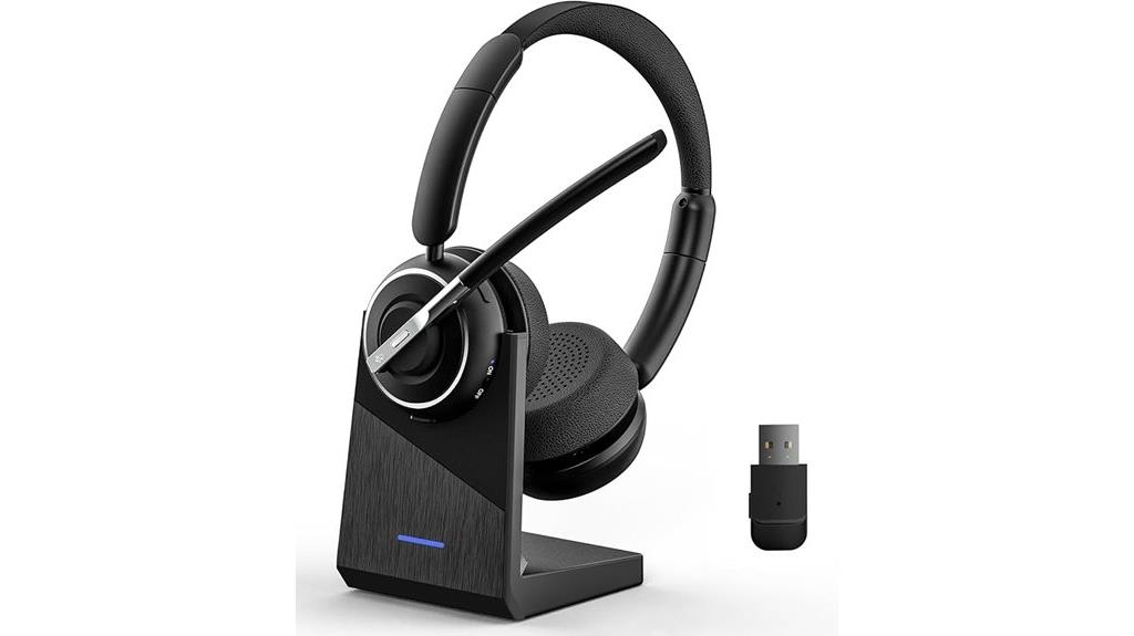 wireless ai noise cancelling headset