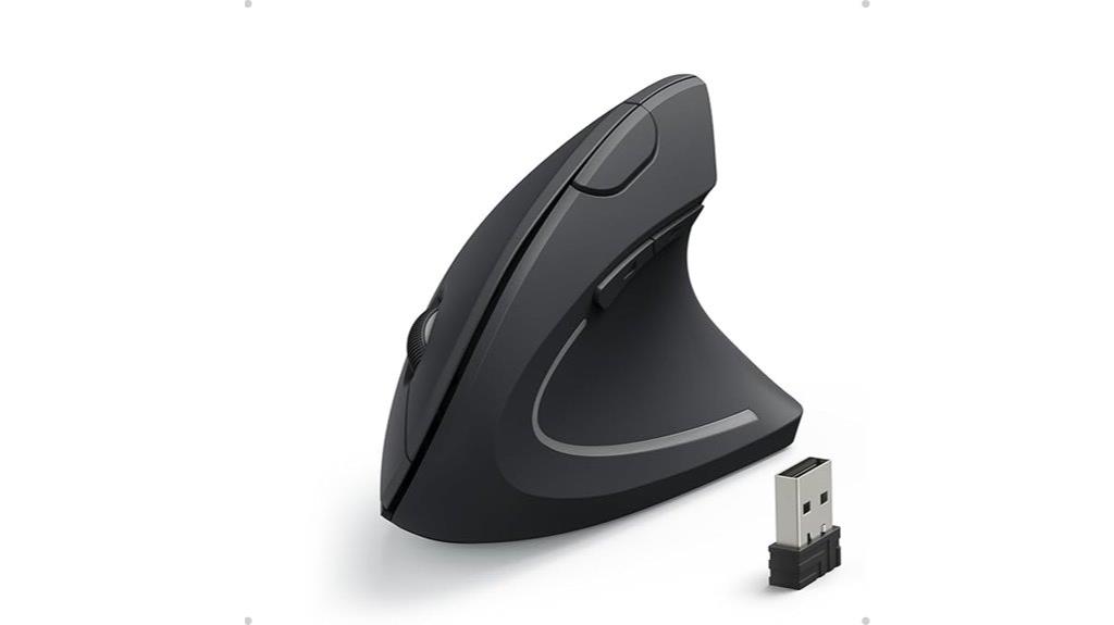 wireless ergonomic multi device mouse