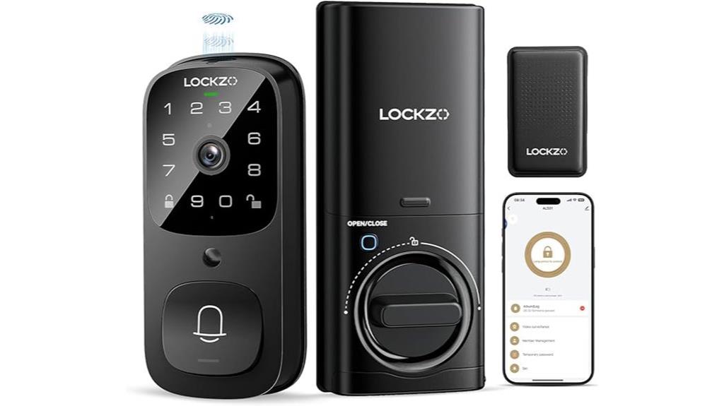 wireless lock with camera