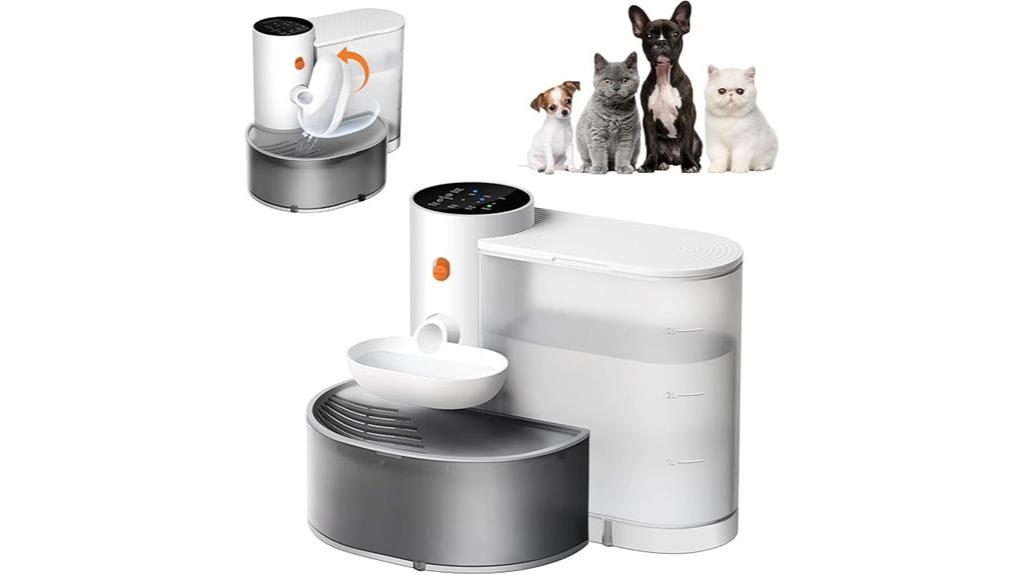 wireless pet fountain capacity