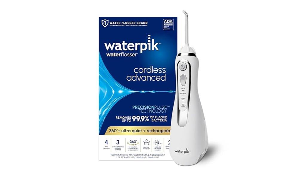 wireless rechargeable dental water flosser