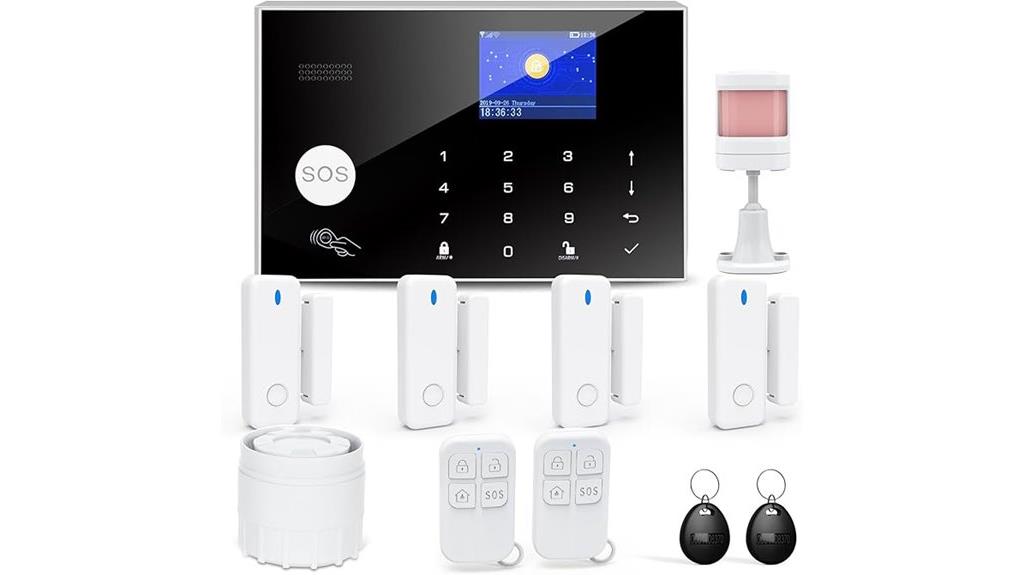 wireless wifi home alarm