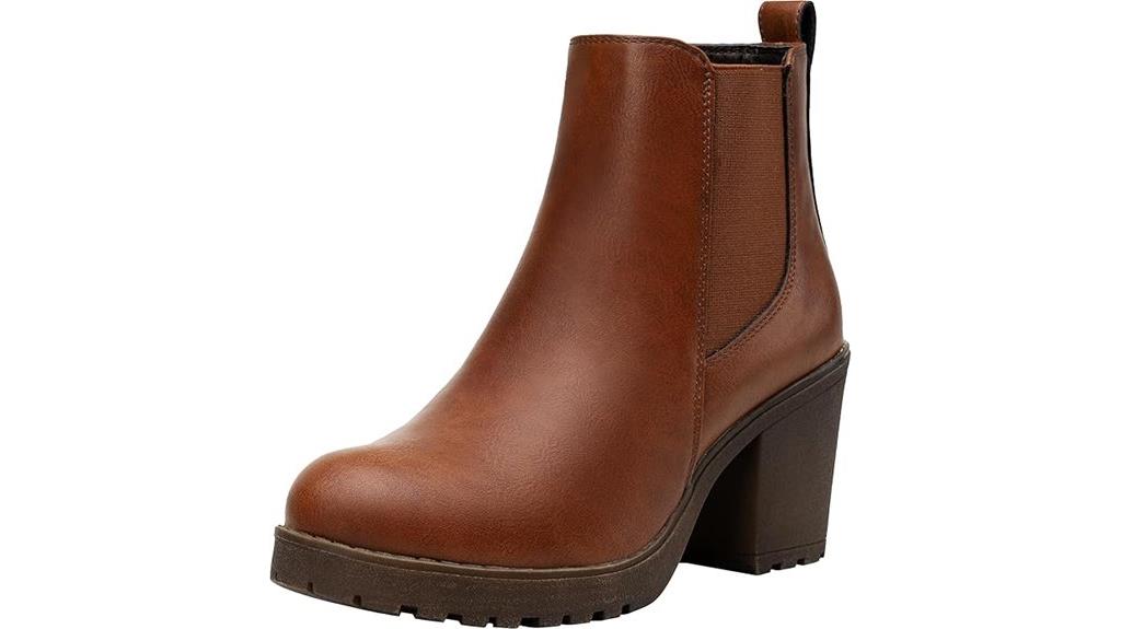 women s chunky heel boots