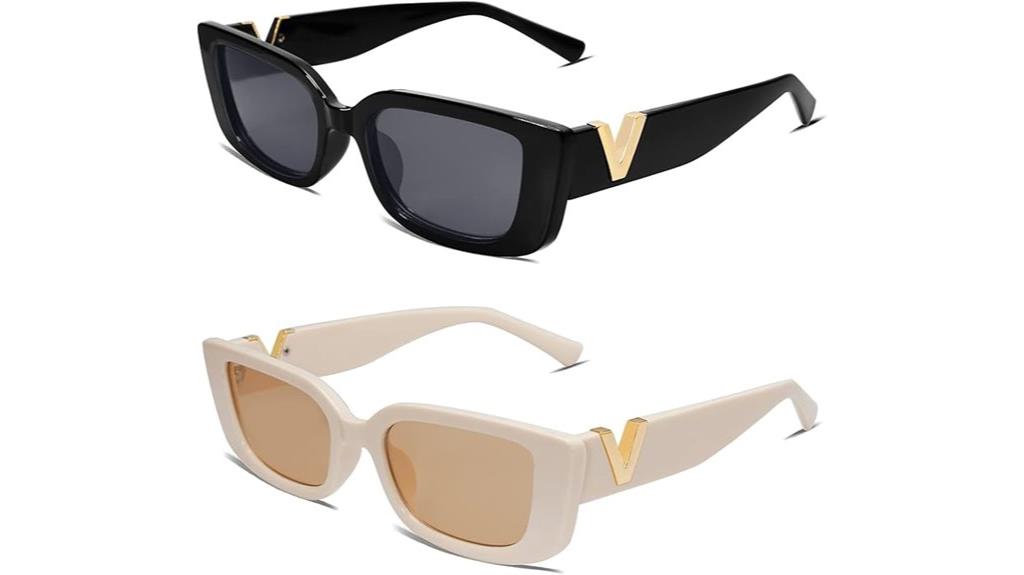 women s rectangular sunglasses