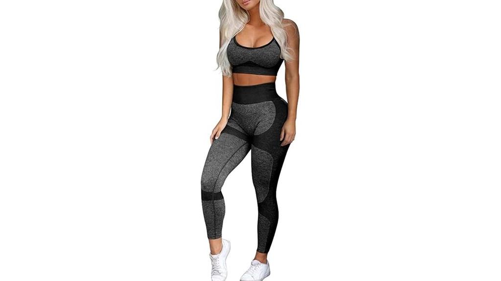 women s two piece activewear set