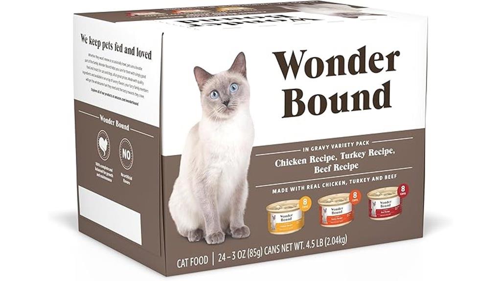 wonder bound wet cat food