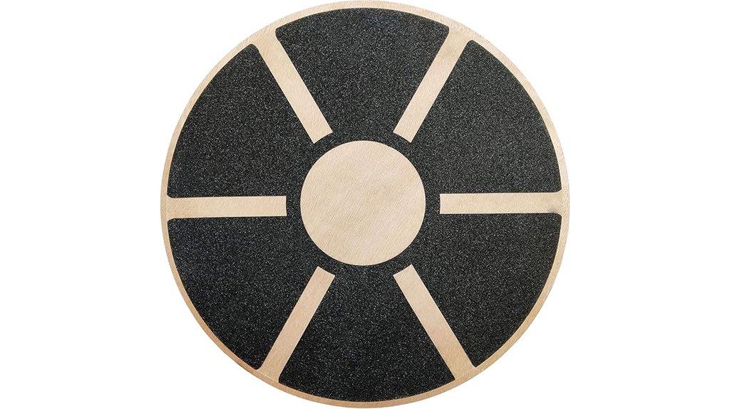 wooden balance board rotation