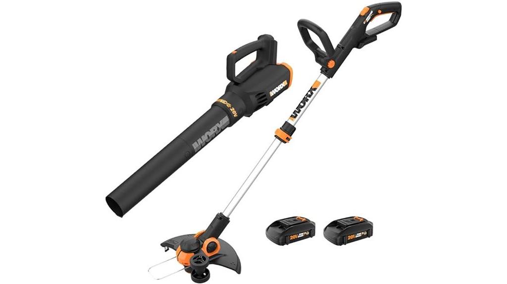 worx 20v battery set