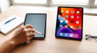 comparing ipad pro and air