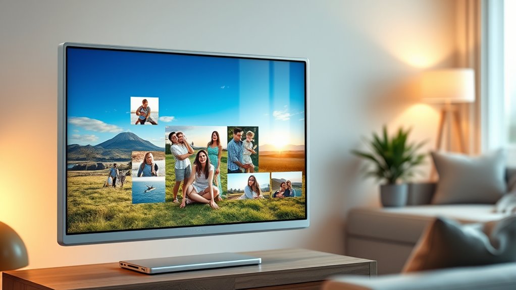 email enabled digital photo frames