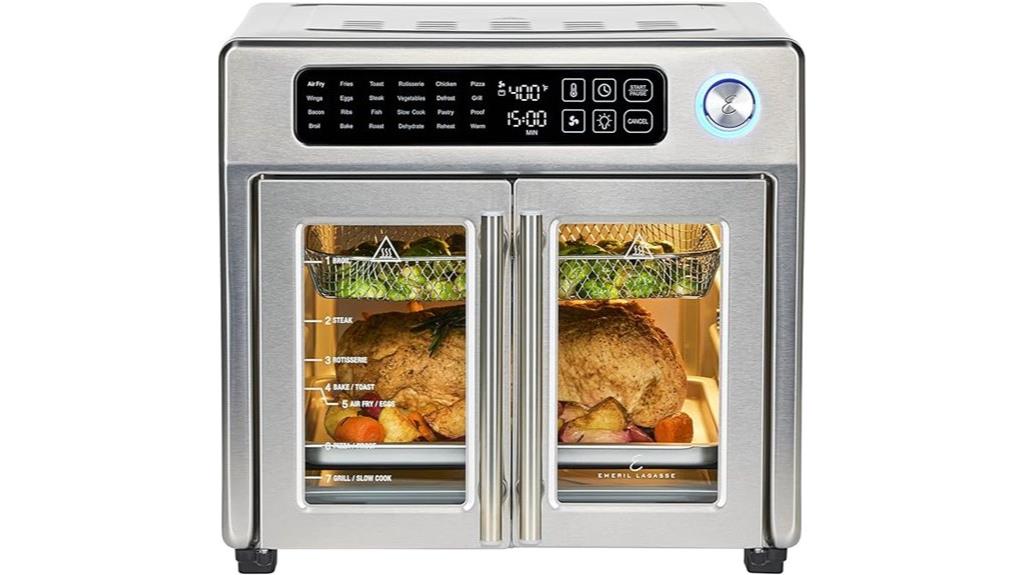 large multi function oven