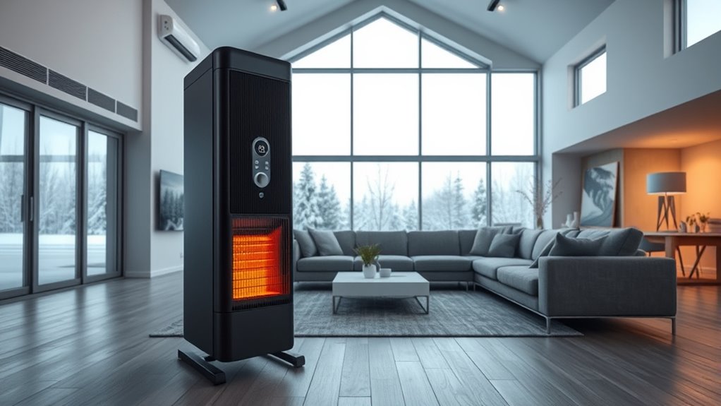 large room heating considerations