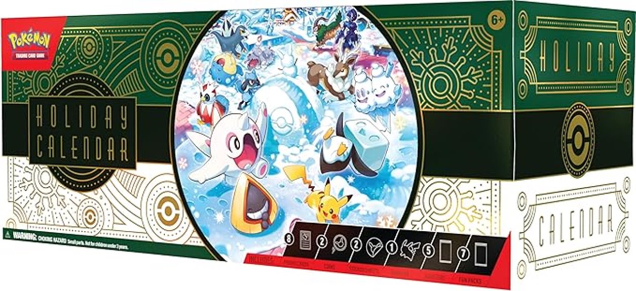 pokemon holiday 2024 calendar