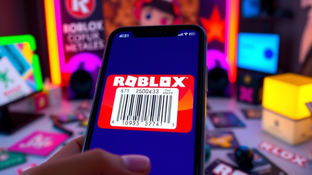 roblox gift card considerations