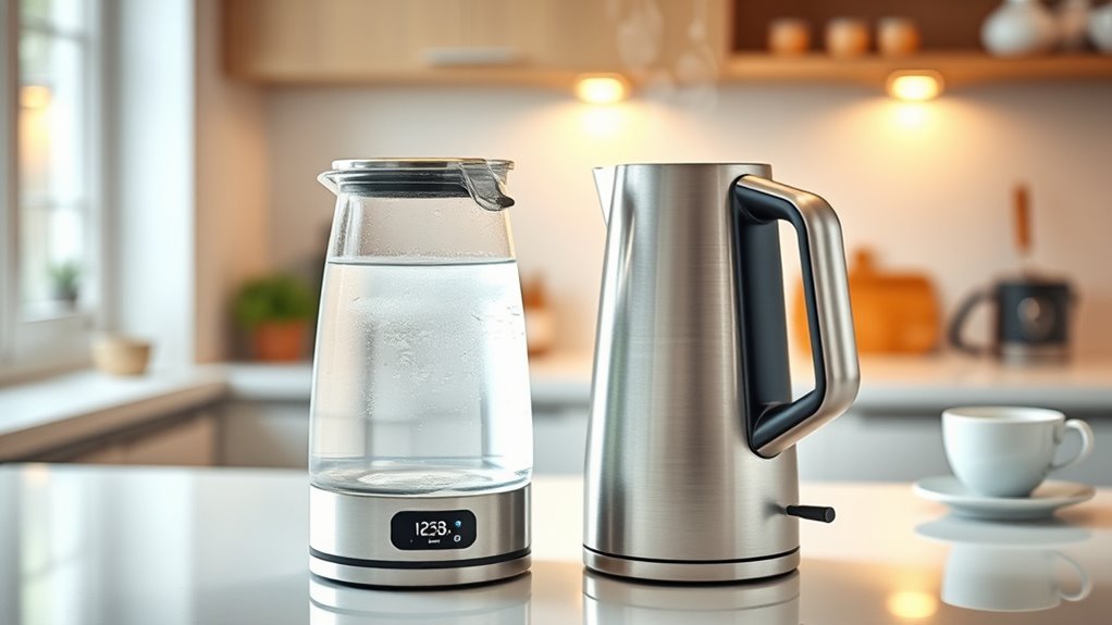 top electric kettles with temp