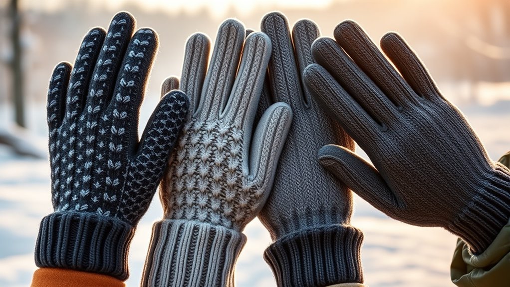 warm touchscreen glove options