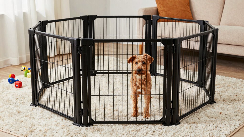 adjust playpen height appropriately