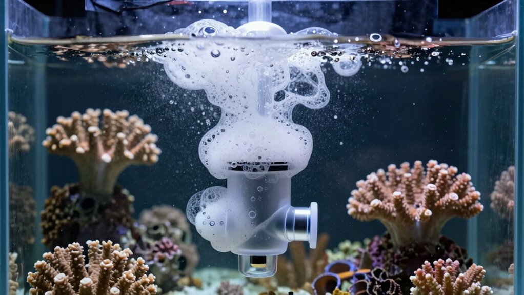 aquarium protein removal technology