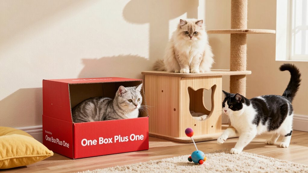 assess cat personalities and space